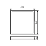 Miniatura schematu AZPO LED 22WCCT-L-W
