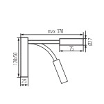 Miniatura schematu TONIL II LED B/G