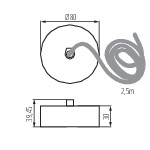 Miniatura schematu ALIN CORD 1F-W