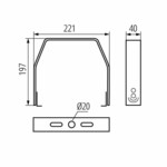 Miniatura schematu HBPA BRACKET