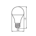 Miniatura schematu S A60 7W E27 CCT