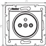 Miniatura schematu DOMO 01-1251-142 cm