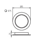 Miniatura schematu TAVO LED DO 5W CCT
