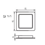 Miniatura schematu TAVO LED DL 5W CCT