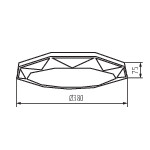 Miniatura schematu CARVO LED 17,5W NW