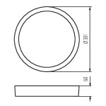 Miniatura schematu DABER 12-20W CCT W