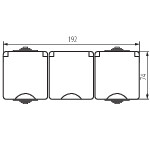 Miniatura schematu TEKNO IP65GR GN3x2P+Z
