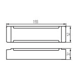 Miniatura schematu TRETO IP67 48V 150W