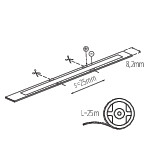 Miniatura schematu LCOBB 8W/M 12 IP65-NW