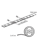 Miniatura schematu LEDS-B7,2W/M12IP65RGB