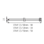 Miniatura schematu STRAP 2,5/100MM