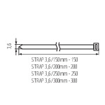 Miniatura schematu STRAP 3,6/250MM