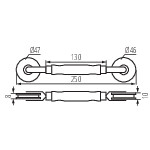 Miniatura schematu ROLLER 8/10MM BL