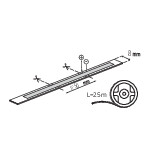 Miniatura schematu LCOBB 8W/M 24 IP00-NW
