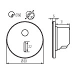 Miniatura schematu MAGNIK I O CCT PIR W