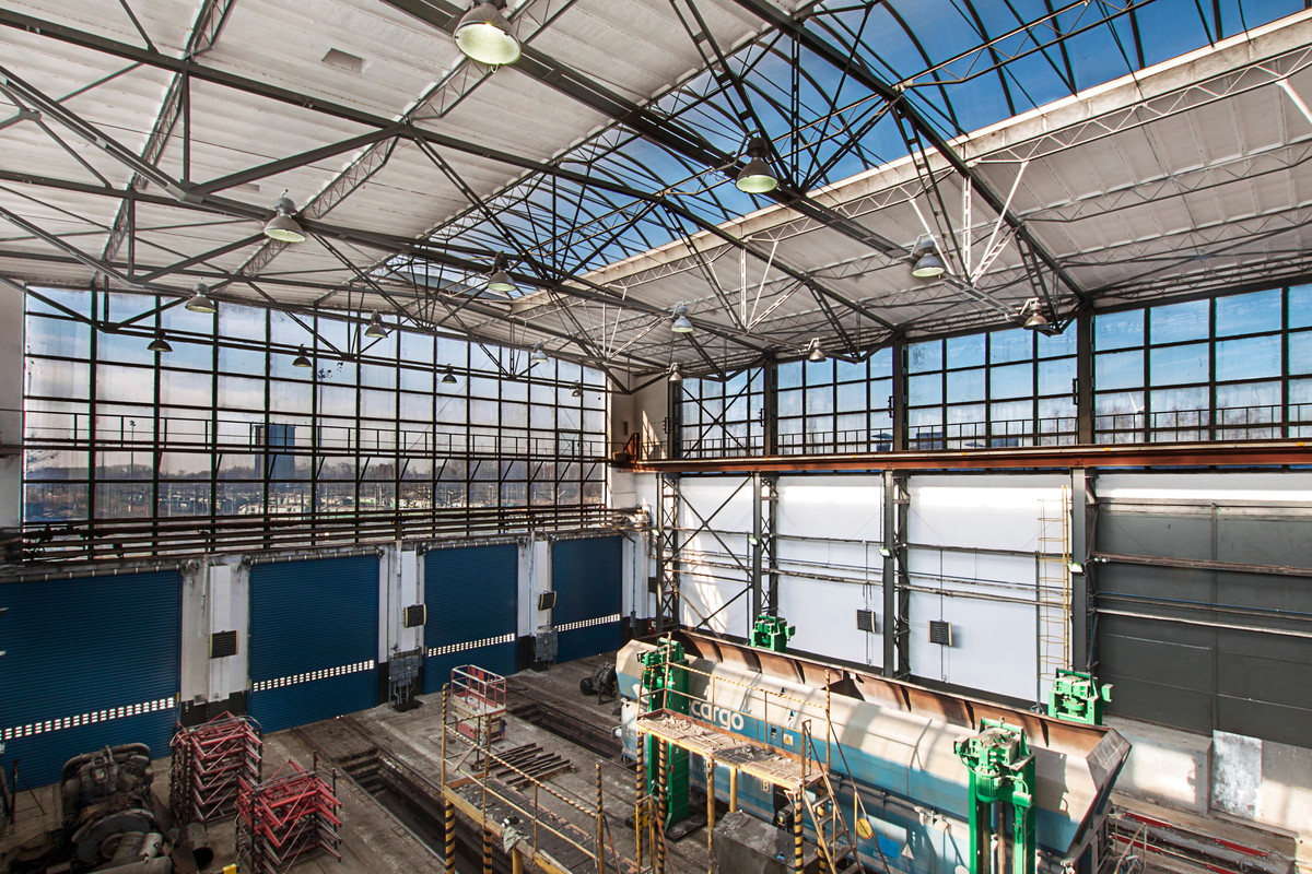 Kanlux solutions at the Łódź Olechów locomotive depot - 1