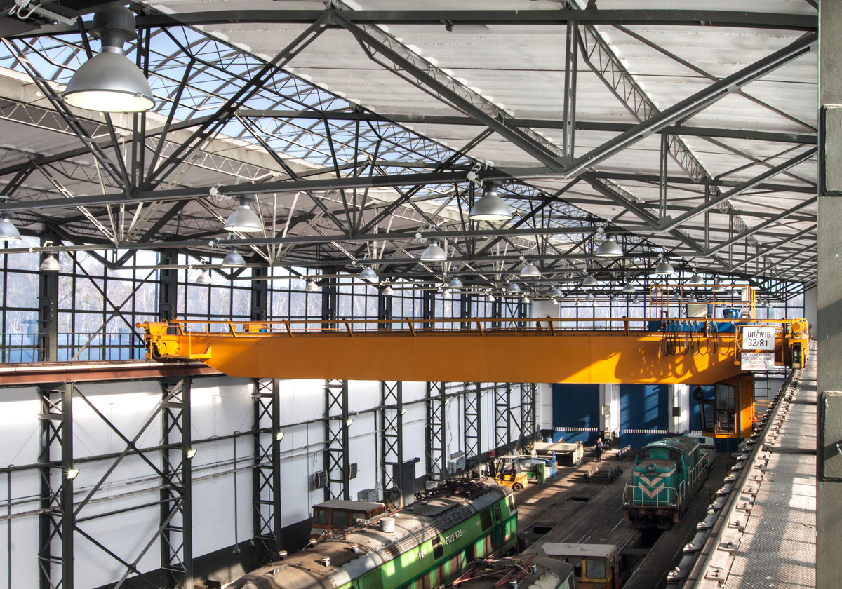 Kanlux solutions at the Łódź Olechów locomotive depot - 2