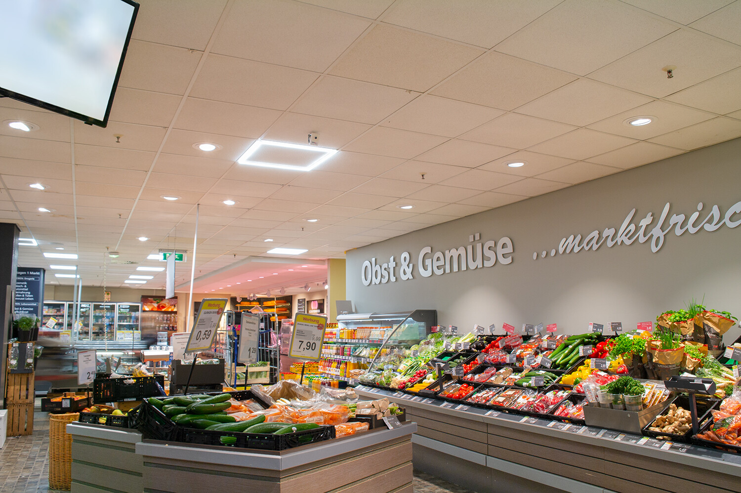 Oświetlenie marketu w Niemczech - 2